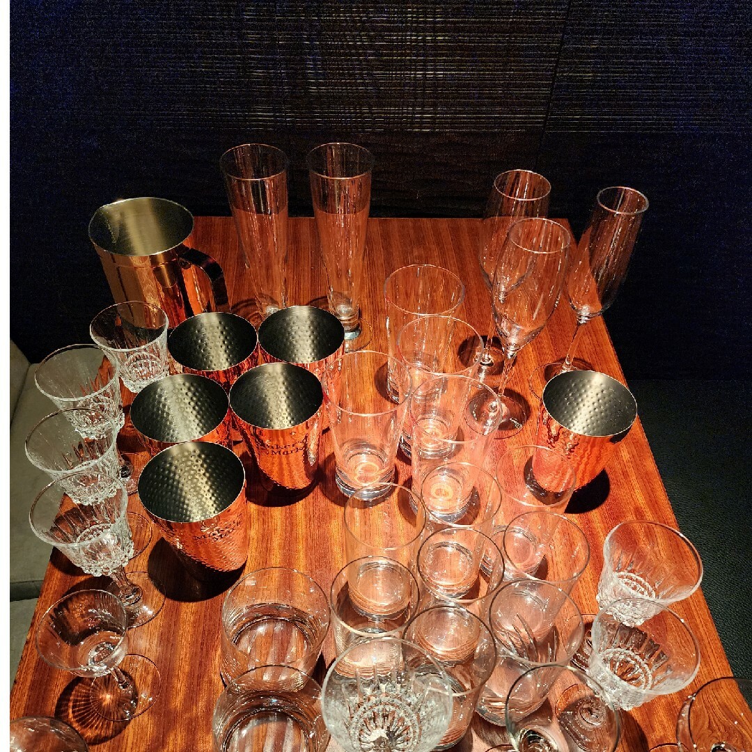 グラス/カップグラスセット　まとめ売り　グラス　脚　タンカレー　ワイングラス