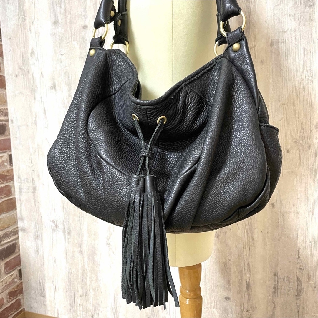 Beau're - 極美品【Beau're】本革 /レザー 通勤 大容量B4 トートバッグ