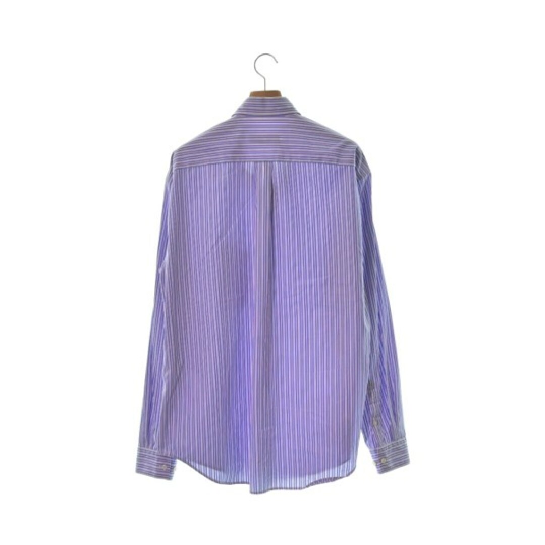 Balenciaga - BALENCIAGA カジュアルシャツ 39(M位) 青x赤x白
