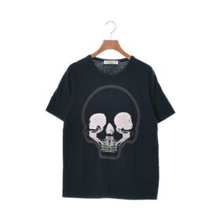 アンダーカバー(UNDERCOVER)のUNDER COVER Tシャツ・カットソー 1(S位) 黒x白系x水色等 【古着】【中古】(カットソー(半袖/袖なし))