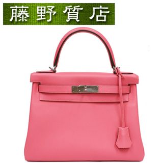 エルメス(Hermes)の（美品）エルメス HERMES ケリー28 KELLY 内縫い ローズアザレ エヴァ―カラー シルバー金具 Y刻印 2020年 2WAY ショルダーバッグ 8203(ハンドバッグ)