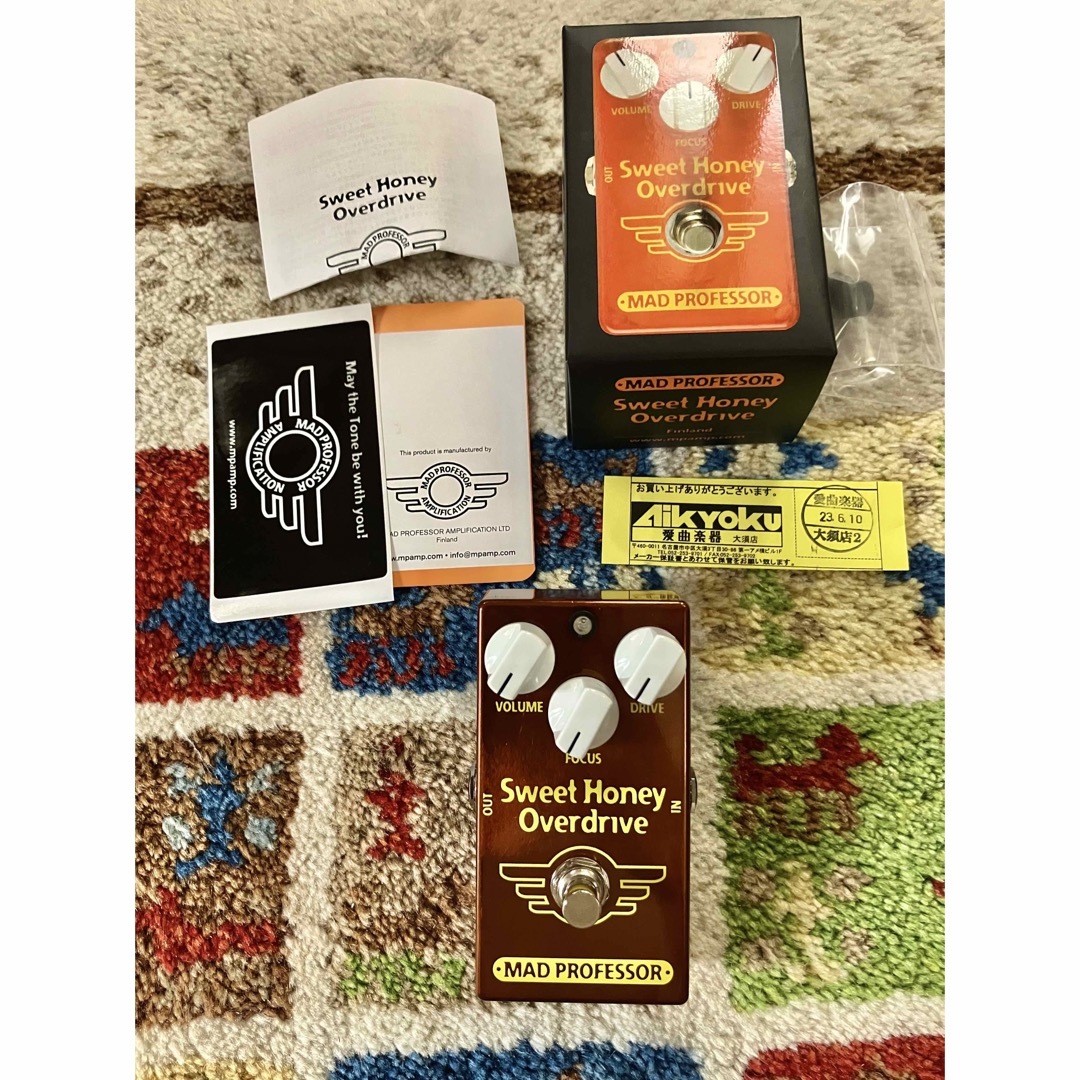 MAD PROFESSOR Sweet Honey Overdrive 新品同様 www.alberobello.se