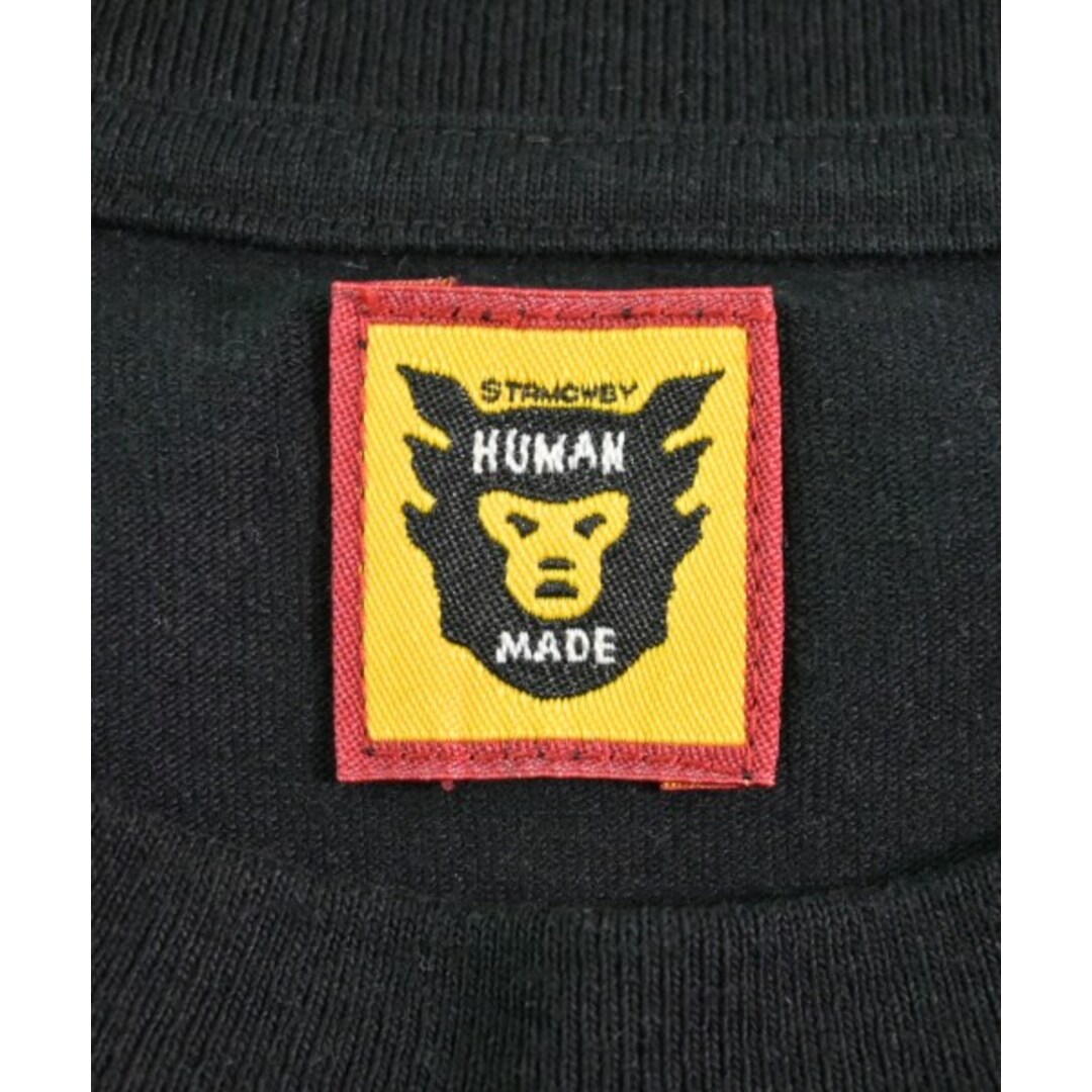 HUMAN MADE(ヒューマンメイド)のHUMAN MADE ヒューマンメイド Tシャツ・カットソー XL 黒 【古着】【中古】 メンズのトップス(Tシャツ/カットソー(半袖/袖なし))の商品写真