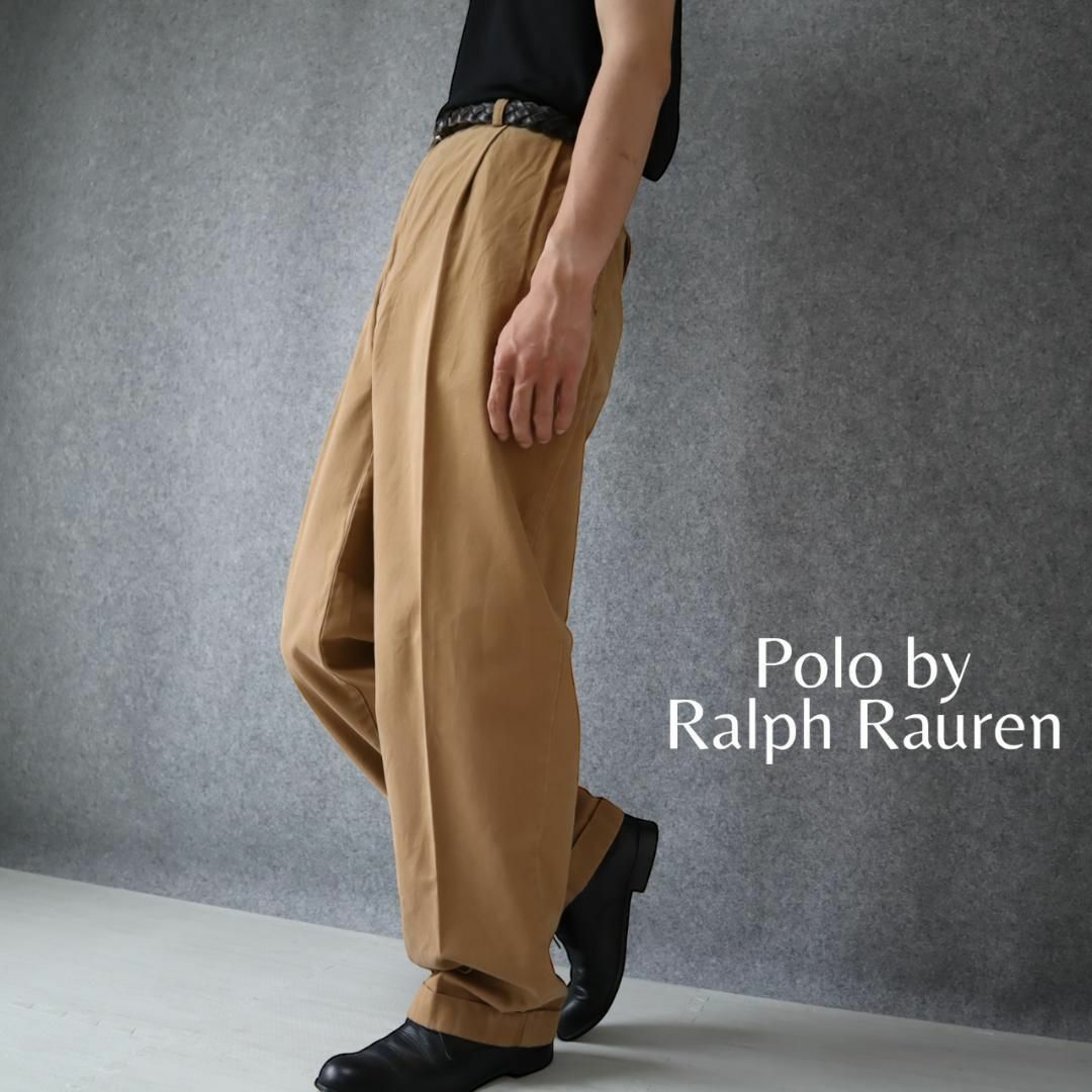 POLO RALPH LAUREN - 【ラルフローレン】90s 2タック クラシック