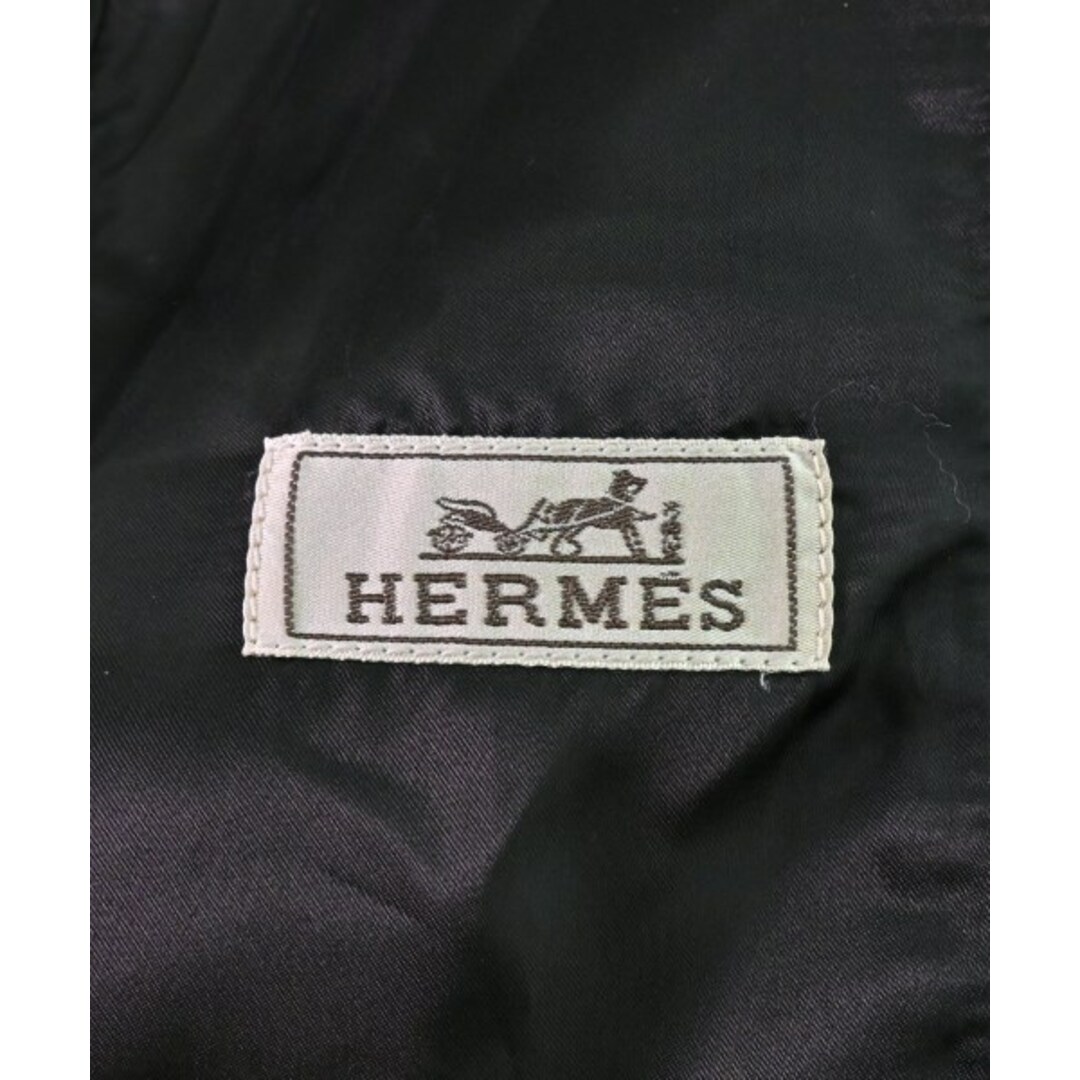 Hermes(エルメス)のHERMES エルメス ブルゾン（その他） 52(XXL位) 黒 【古着】【中古】 メンズのジャケット/アウター(その他)の商品写真