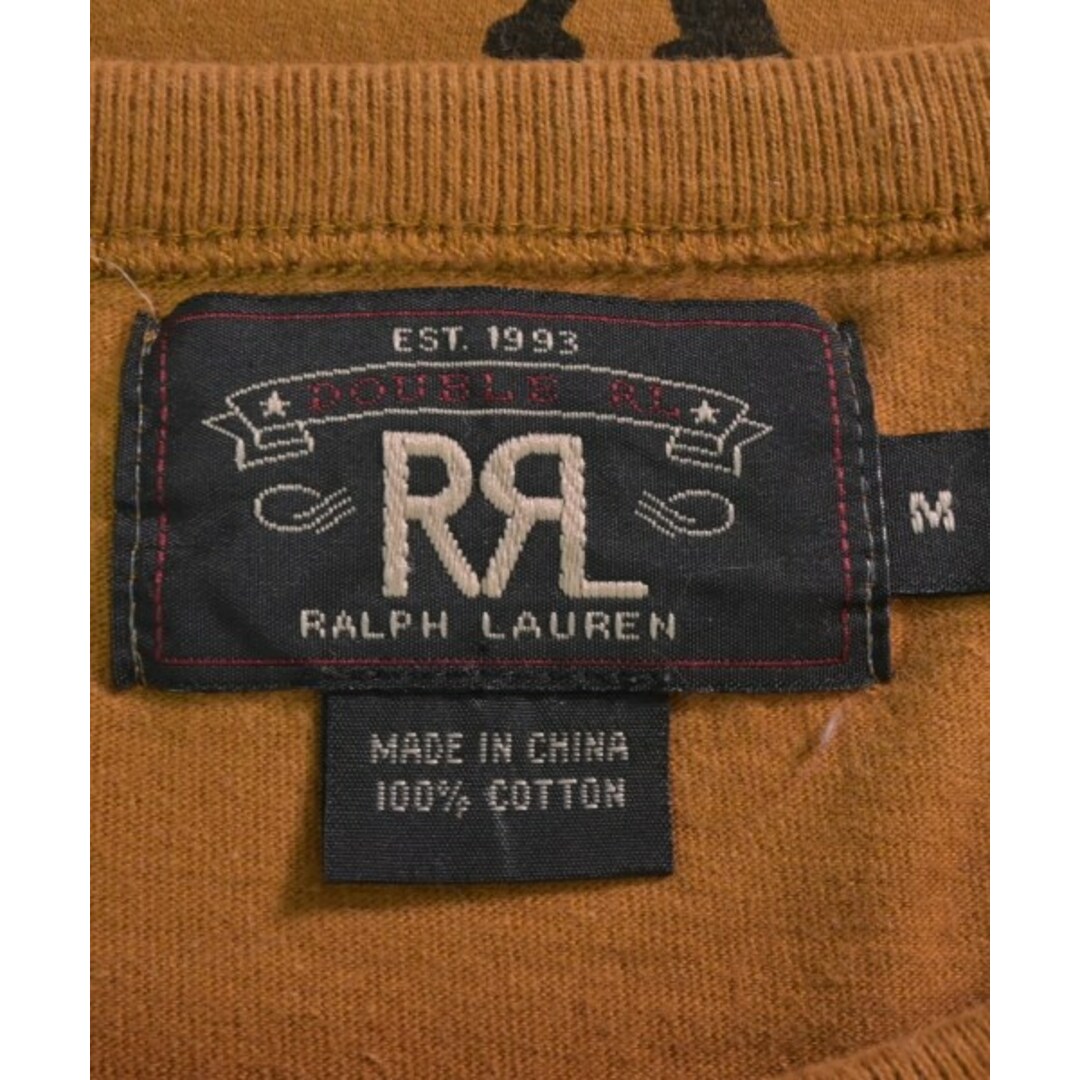 RRL(ダブルアールエル)のRRL ダブルアールエル Tシャツ・カットソー M 茶 【古着】【中古】 メンズのトップス(Tシャツ/カットソー(半袖/袖なし))の商品写真