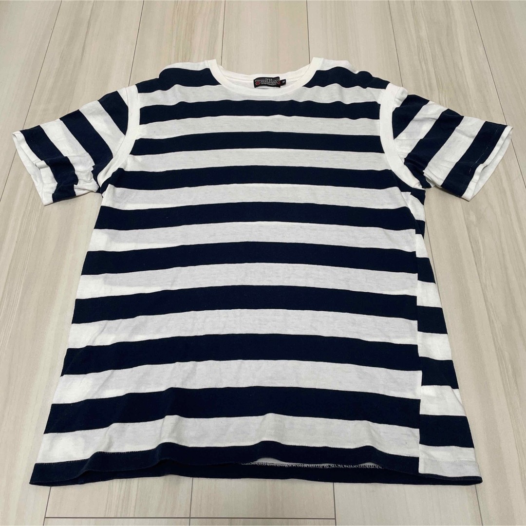 AFFA(エーエフエフエー)のAFFA ボーダー Tシャツ【藤原ヒロシ 高橋盾 JONIO アナーキー】 メンズのトップス(Tシャツ/カットソー(半袖/袖なし))の商品写真