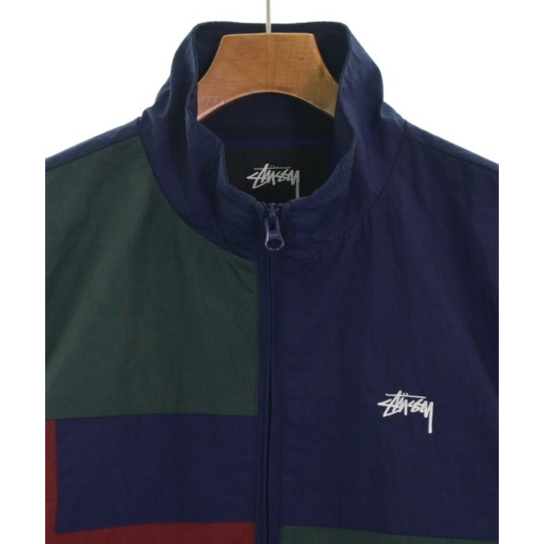 STUSSY ステューシー ブルゾン(その他) -(XL位) 黄緑x紺 | yoshi