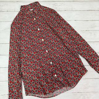 【人気】ポールスミス　Paul smith 長袖シャツ　花柄　総柄　S