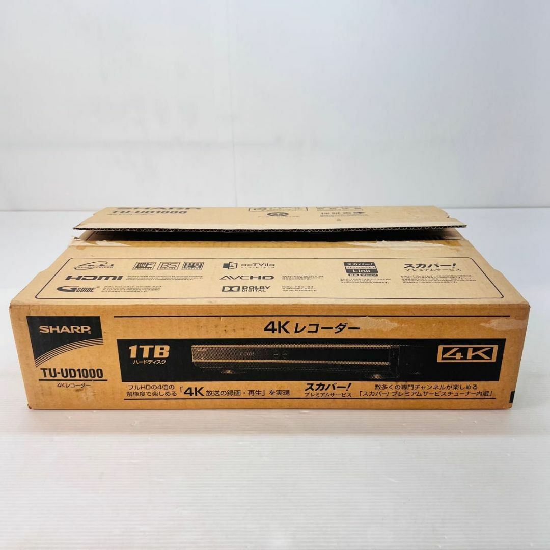 SHARP TU-UD1000 4Kレコーダー ☆日本代理店正規品