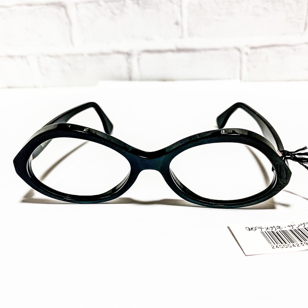 GaGa MILANO(ガガミラノ)のガガミラノ　ダテメガネ（レンズなし）　ブラック メンズのファッション小物(サングラス/メガネ)の商品写真