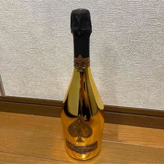 アルマンド ゴールド 750ml 1本 布袋付 新品 未開栓 箱無し シャンパン(シャンパン/スパークリングワイン)