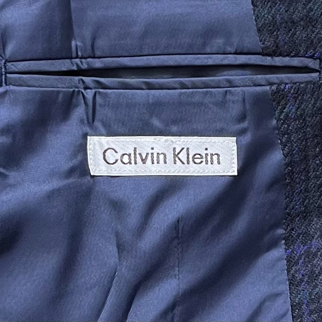CalvinKlein(USA)ビンテージウールツイードジャケット CalvinKlein(USA)ビンテージウールツイードジャケット