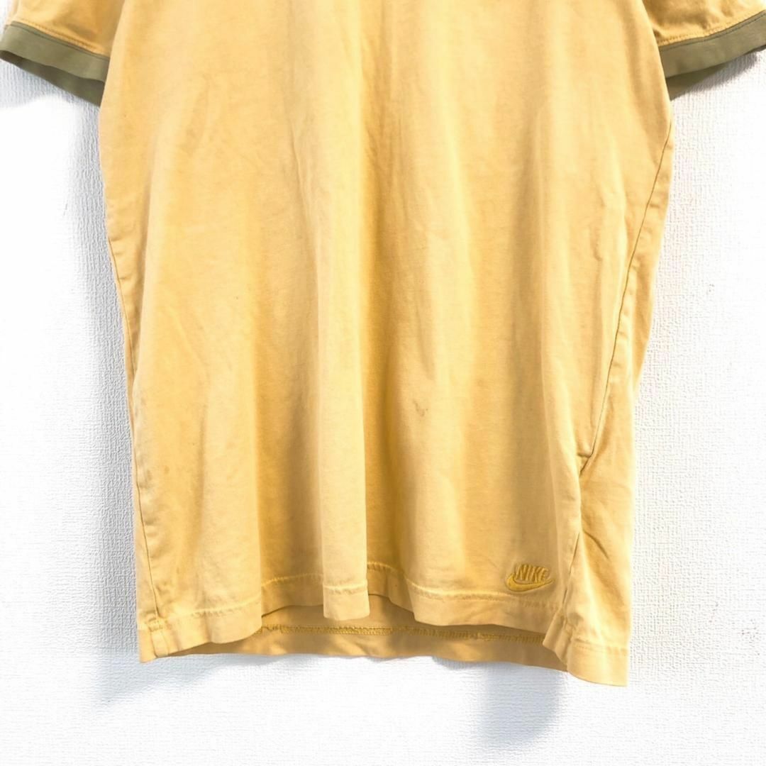 NIKE(ナイキ)のNIKE ナイキ　コットン　半袖Tシャツ　カットソー　刺繍ロゴ シンプル メンズのトップス(Tシャツ/カットソー(半袖/袖なし))の商品写真