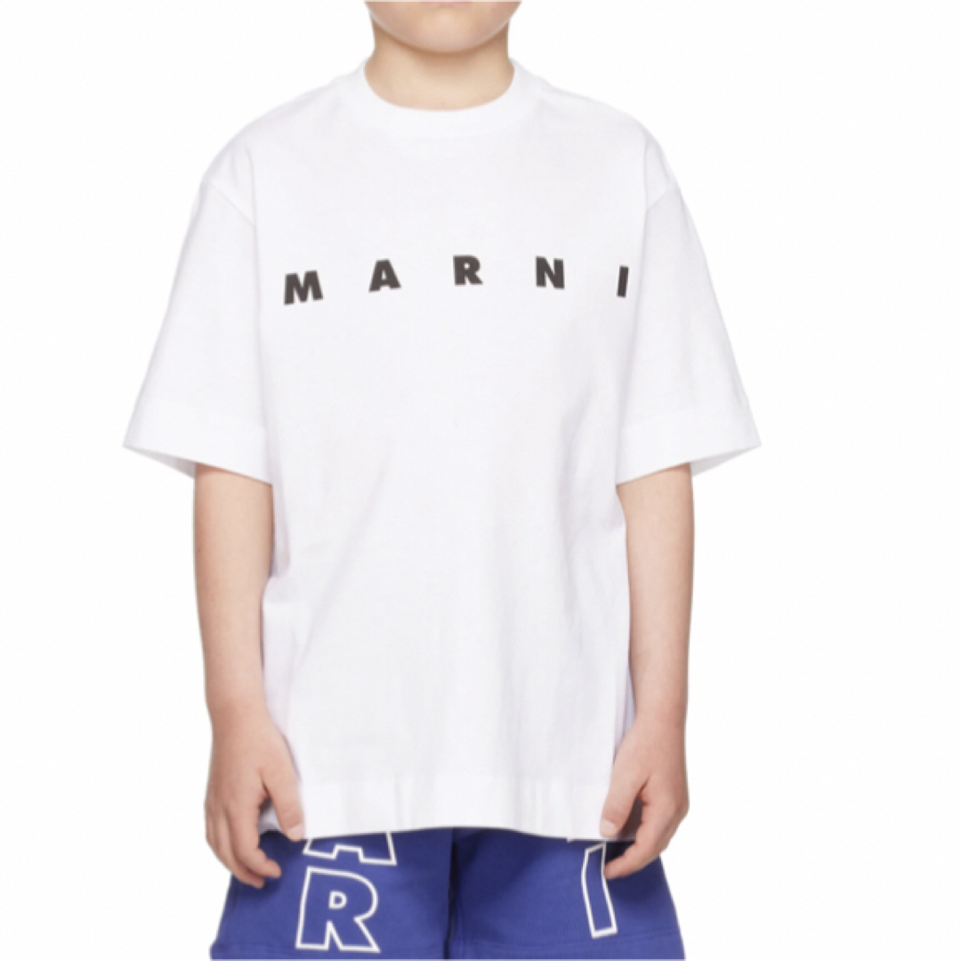 Marni(マルニ)のMARNI シンプルロゴTシャツ　ホワイト　12Y  M相当 レディースのトップス(Tシャツ(半袖/袖なし))の商品写真