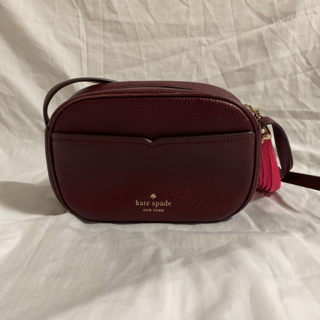 比較的美品！kate spade ショルダーバッグ カメラバッグ スペード