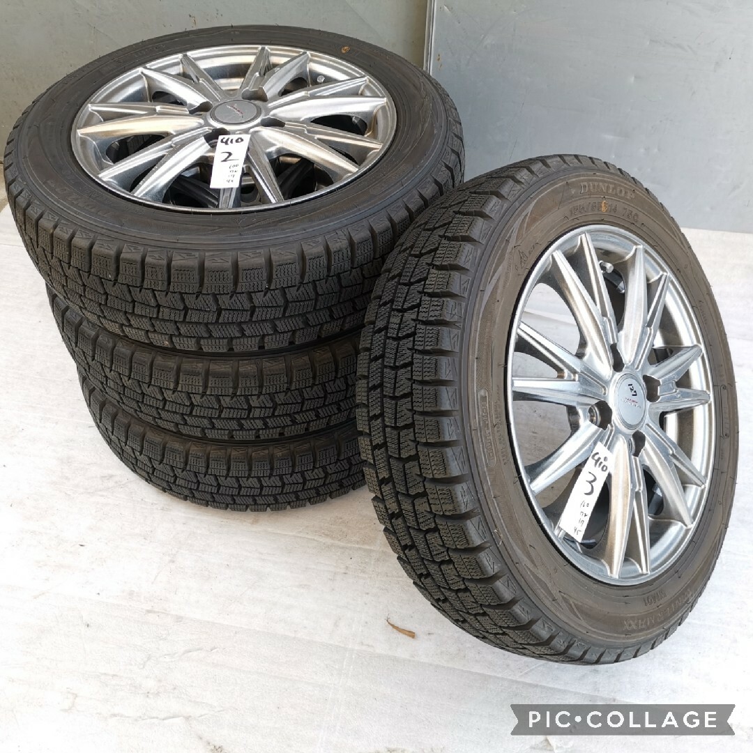 VELVA KEVIN アルミホイール 14インチ 14 ×4.5J +45 冬 - タイヤ