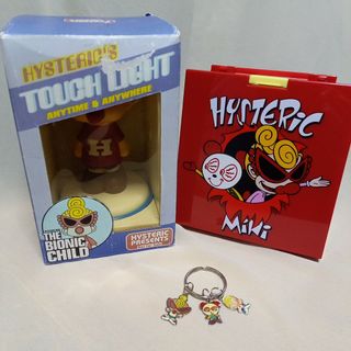 ヒステリックミニ(HYSTERIC MINI)のヒステリックミニ人形ランプステーショナリーセットキーチャーム付〈ボックス難有〉(その他)