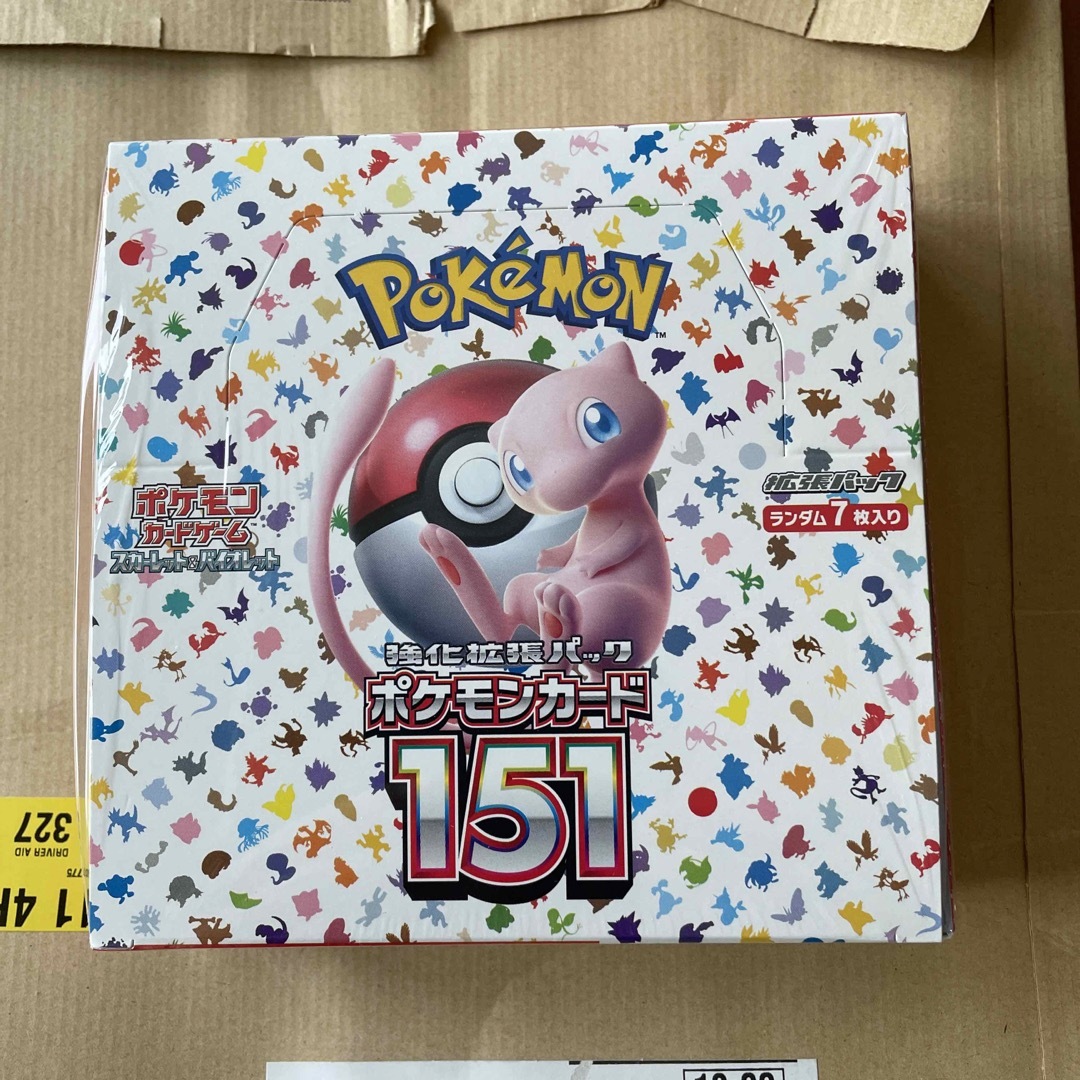 ポケモンカード　151 1box シュリンク付き