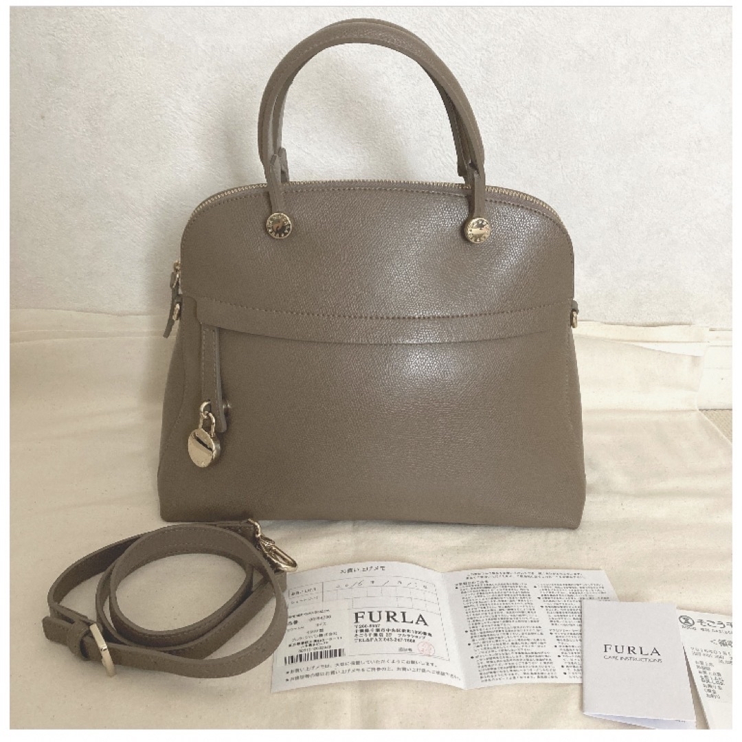 FURLA 美品 パイパー ショルダーバッグ - ショルダーバッグ