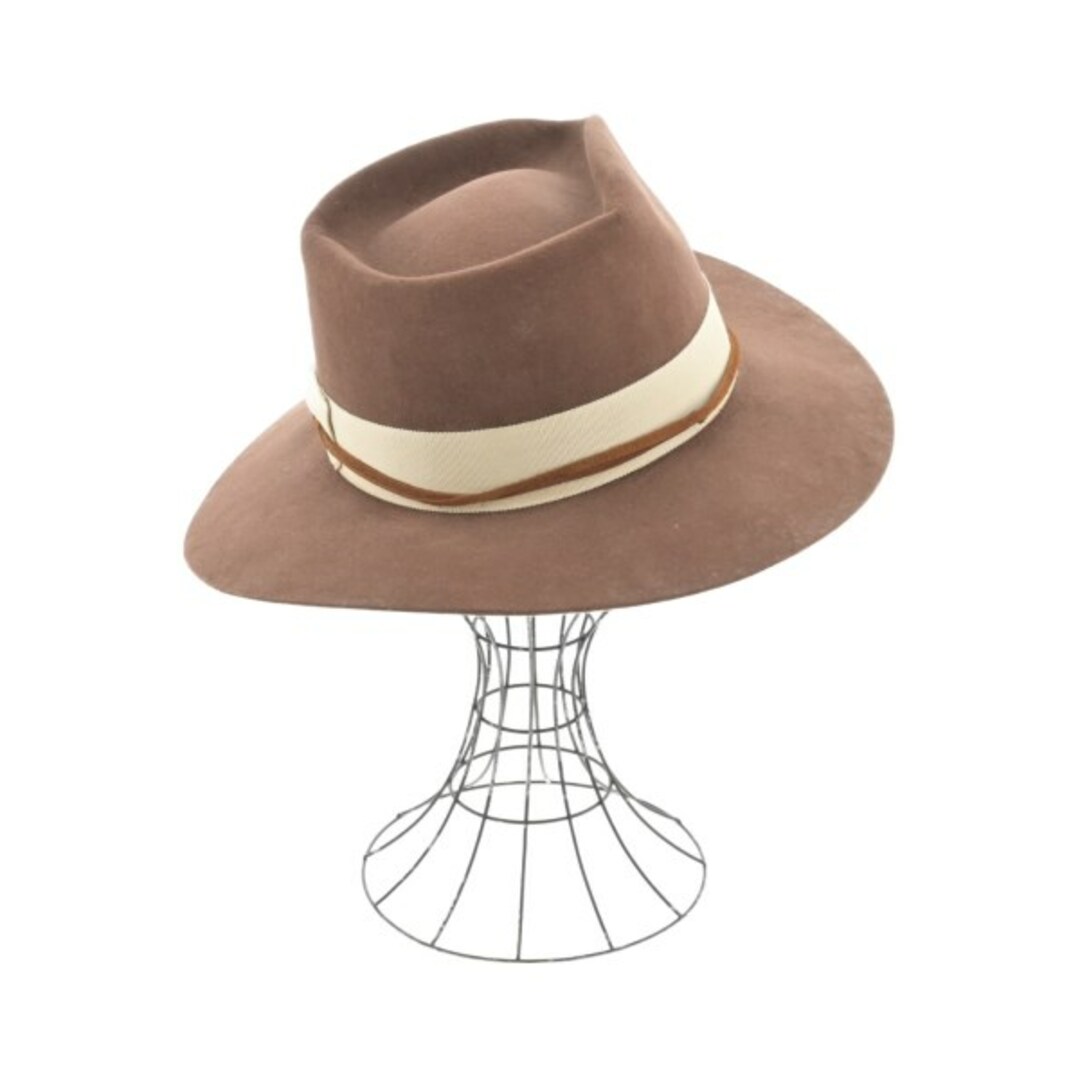 Nick Fouquet ニックフーケ ハット 58 茶 | hartwellspremium.com