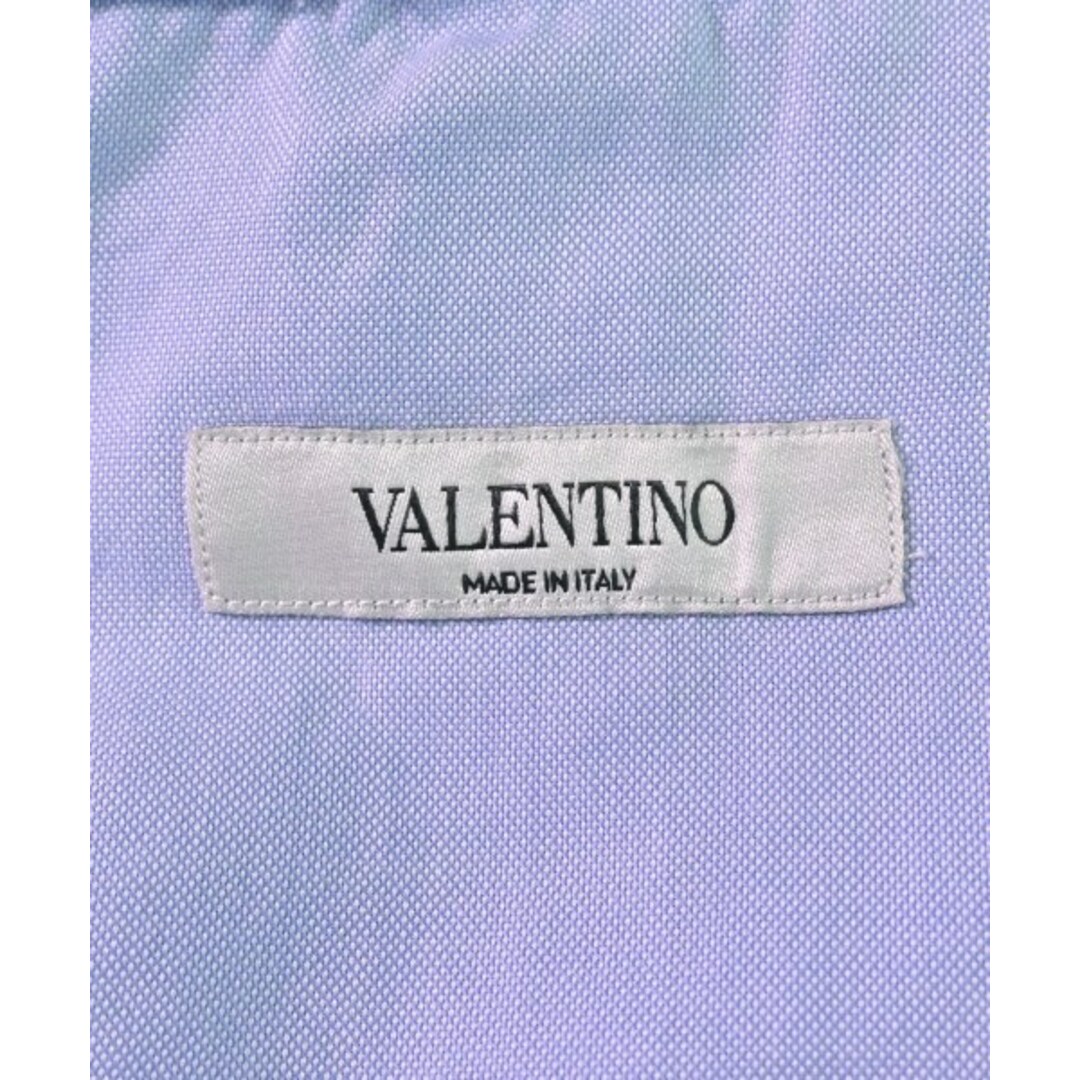 VALENTINO ヴァレンティノ カジュアルシャツ 39(M位) 青