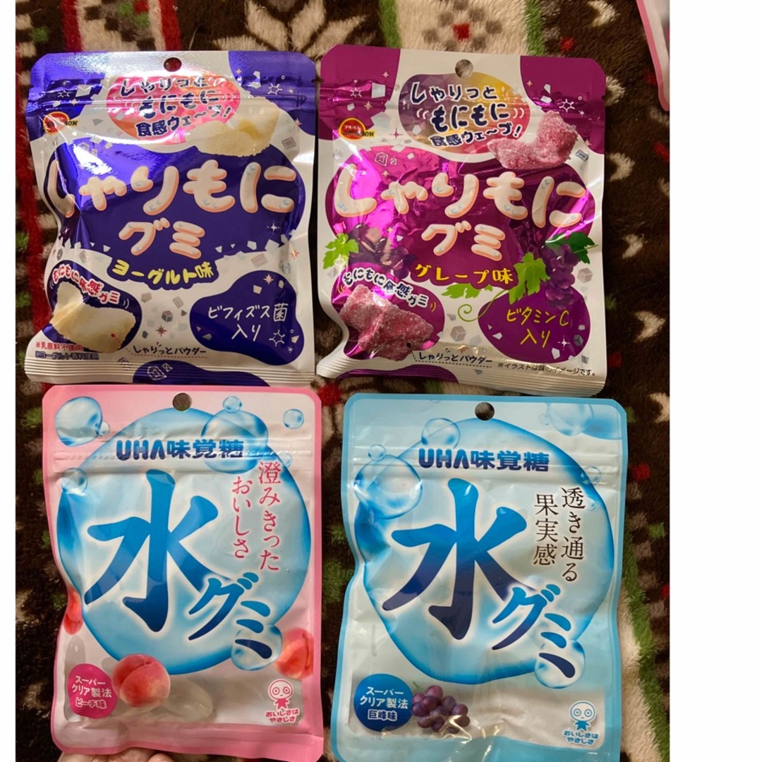 UHA味覚糖(ユーハミカクトウ)のしゃりもにグミ、水グミ 食品/飲料/酒の食品(菓子/デザート)の商品写真