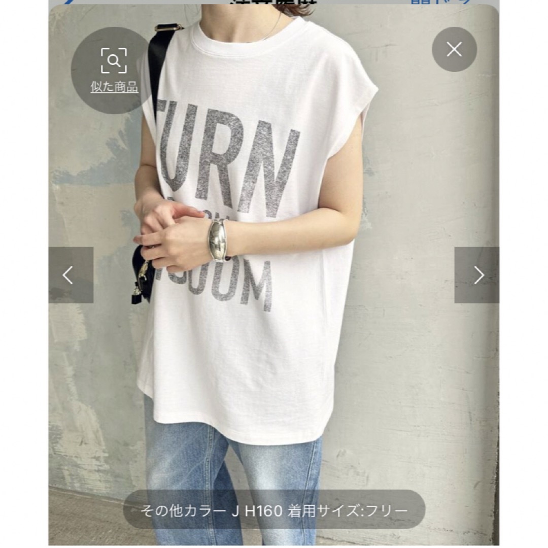 Spick & Span(スピックアンドスパン)の今期spick＆span ロゴTシャツ レディースのトップス(Tシャツ(半袖/袖なし))の商品写真