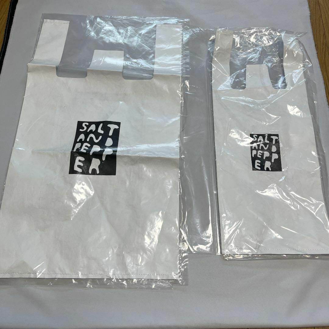 VAINL ARCHIVE(ヴァイナルアーカイブ)のSALT AND PEPPER TYVEK SHOPPER BAGセット メンズのバッグ(トートバッグ)の商品写真