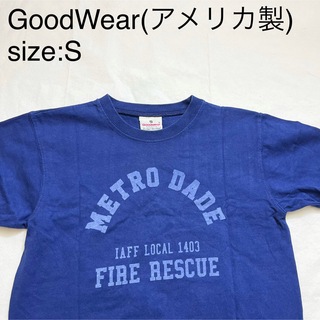 グッドウェアー(GOOD WEAR)のGoodWearビンテージコットングラフィックTシャツ(アメリカ製)(Tシャツ/カットソー(半袖/袖なし))