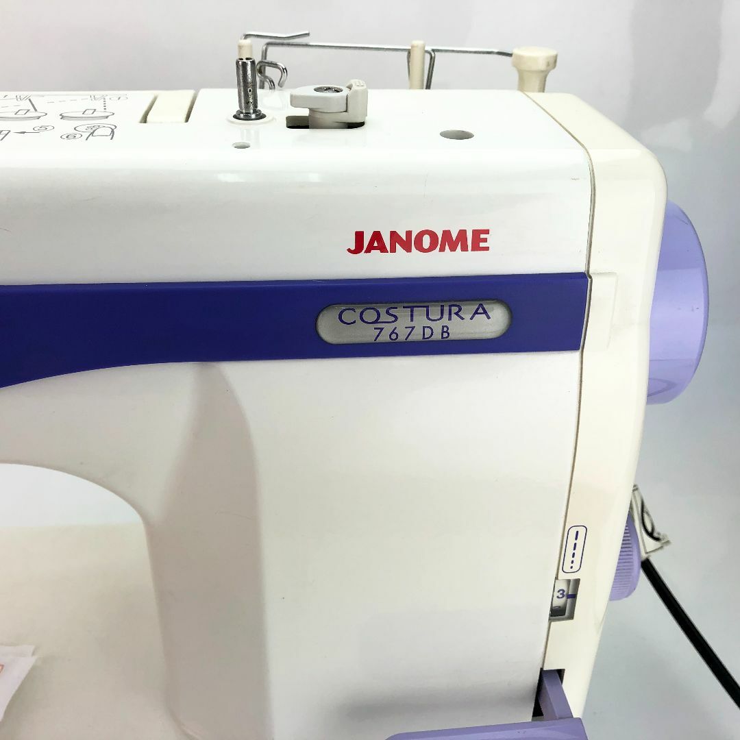 中古・整備品】ジャノメ 職業用ミシン コスチューラ767DBの通販 by