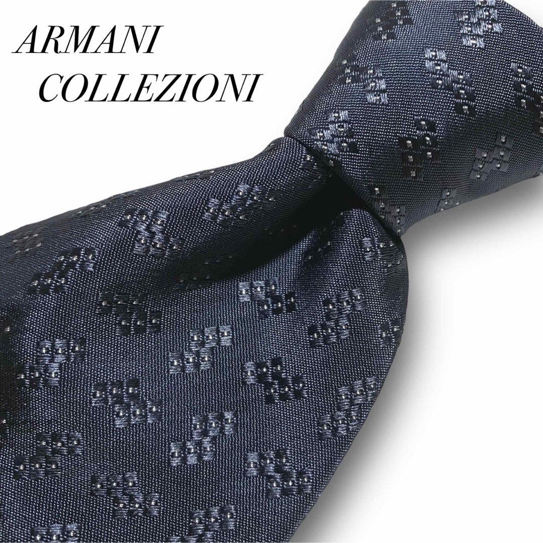ARMANI COLLEZIONI アルマーニコレツォーニ シルク ネクタイ | フリマアプリ ラクマ