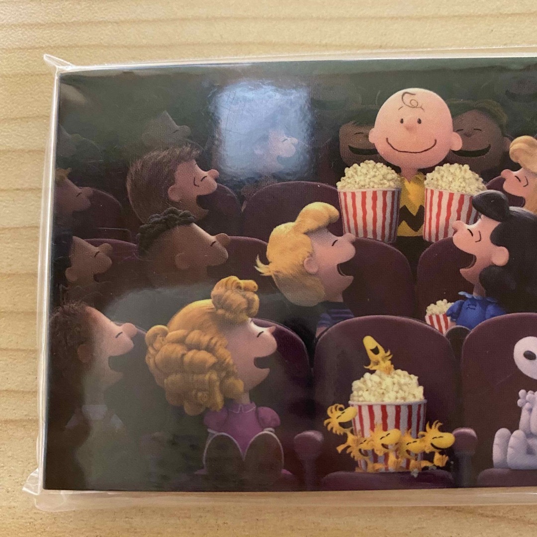 PEANUTS(ピーナッツ)のレア　スヌーピー　peanuts PM ムービー・シアター　映画公開記記念　メモ インテリア/住まい/日用品の文房具(ノート/メモ帳/ふせん)の商品写真