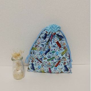 ちいかわ 巾着 ハンドメイド(外出用品)