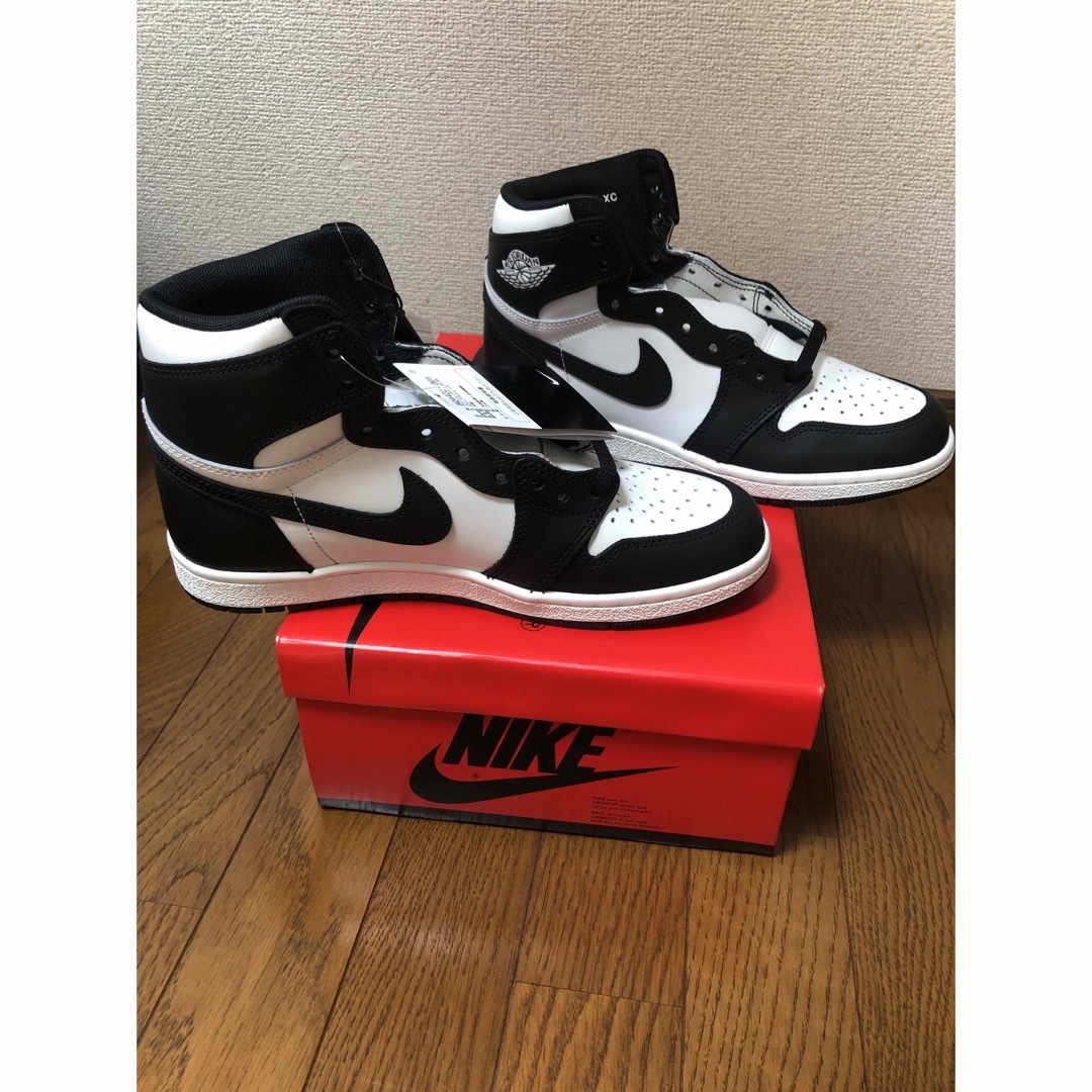 NIKE AIR JOHDAN 1 HI '85 "BLACK/WHITE"