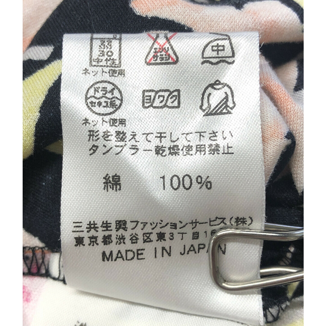 LEONARD - レオナール LEONARD 半袖Tシャツ フラワー柄 レディース 40