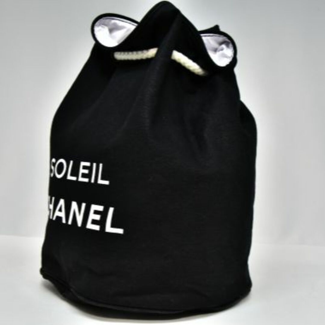 シャネル 巾着バッグ ショルダーバッグ SOLEIL ブラック CHANEL 1