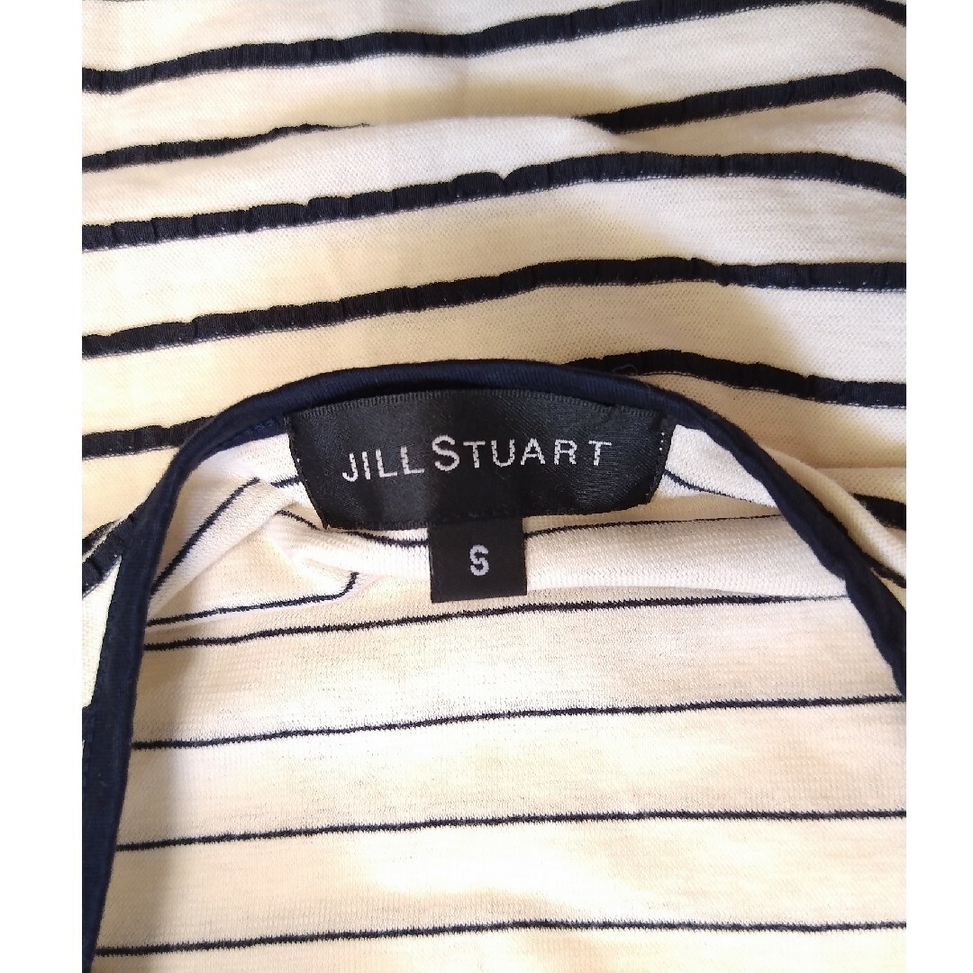 JILLSTUART(ジルスチュアート)のJILLSTUART☆S☆プチフリルボーダーカットソー レディースのトップス(カットソー(半袖/袖なし))の商品写真