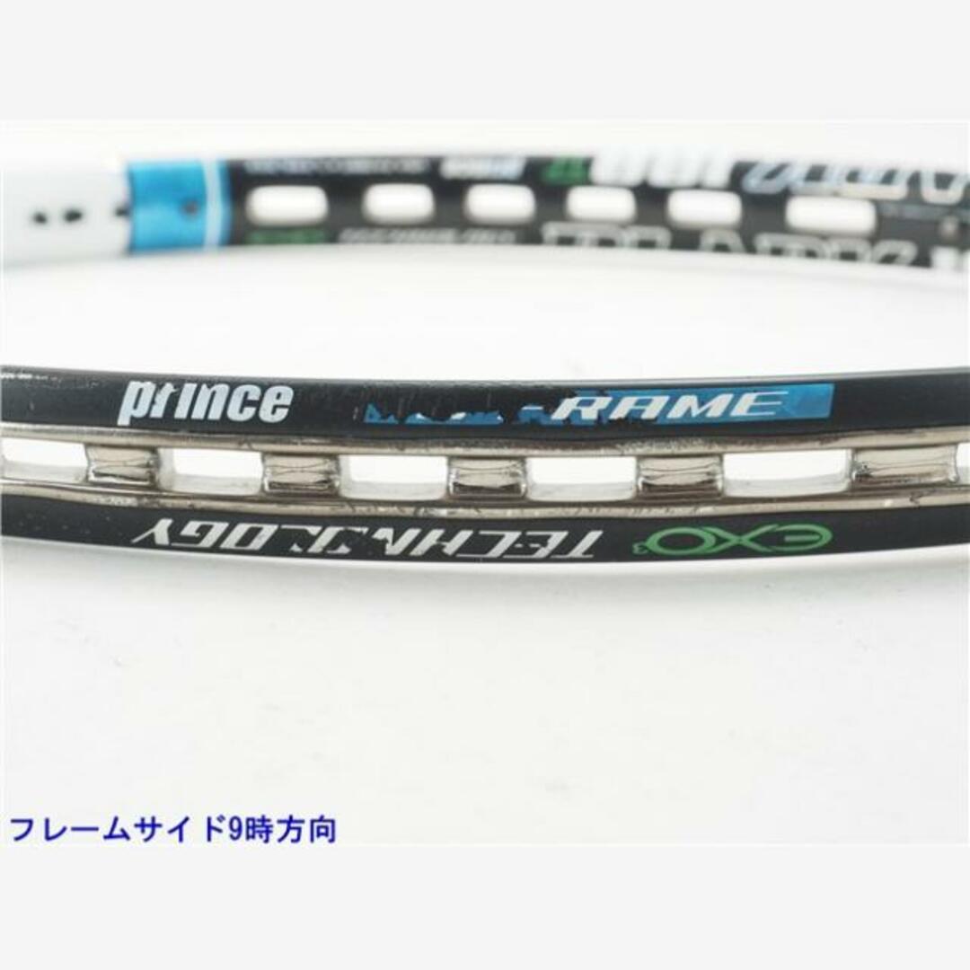 テニスラケット プリンス イーエックスオースリー ブラック 100T 2013年モデル (G3)PRINCE EXO3 BLACK 100T 2013 4