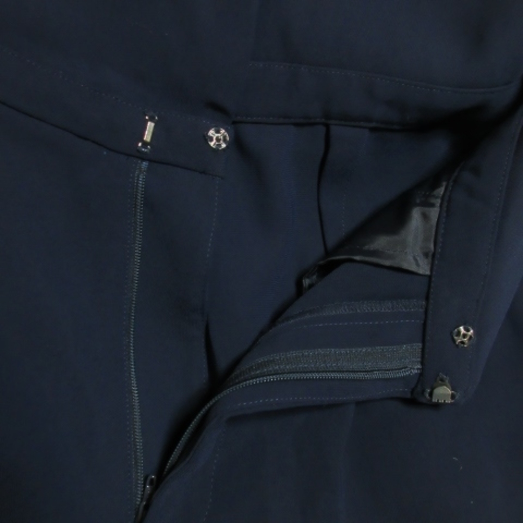 JUSGLITTY(ジャスグリッティー)のジャスグリッティー パンツ スラックス ワイド ハイウエスト リボン 2 紺 レディースのパンツ(その他)の商品写真