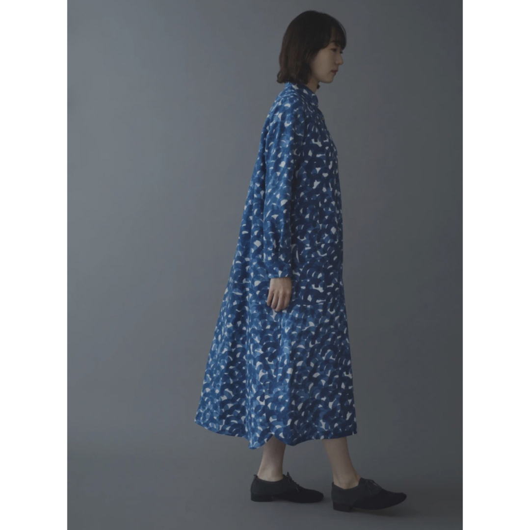 新品 限定品 ミナペルホネン aalto シャツドレス 40