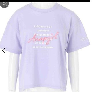 アナップガール(ANAP GiRL)のANAPgirl新品フリルネックＴシャツ(Tシャツ/カットソー)