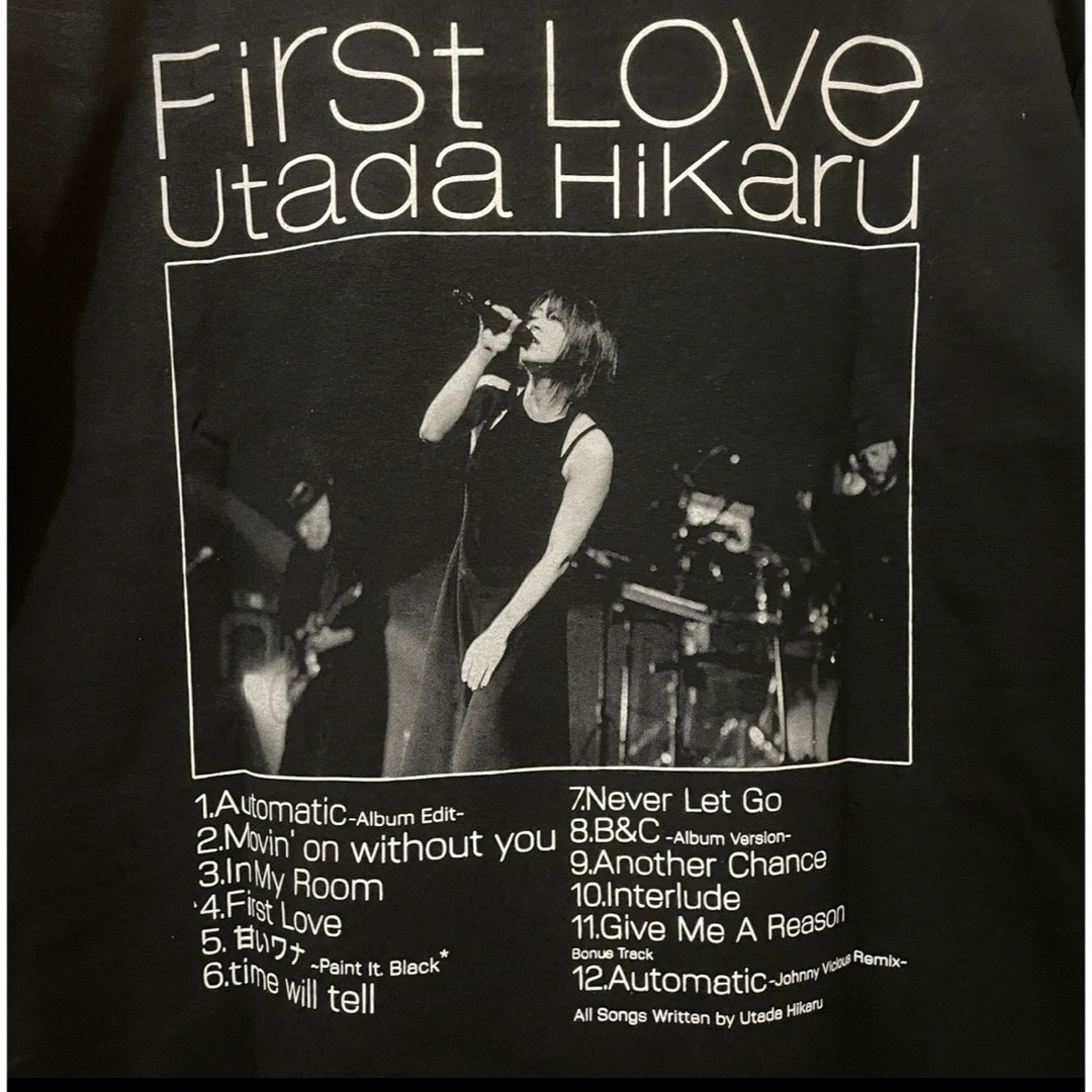 XLサイズ 宇多田ヒカル FIRST LOVE Tシャツ SDP ラップ