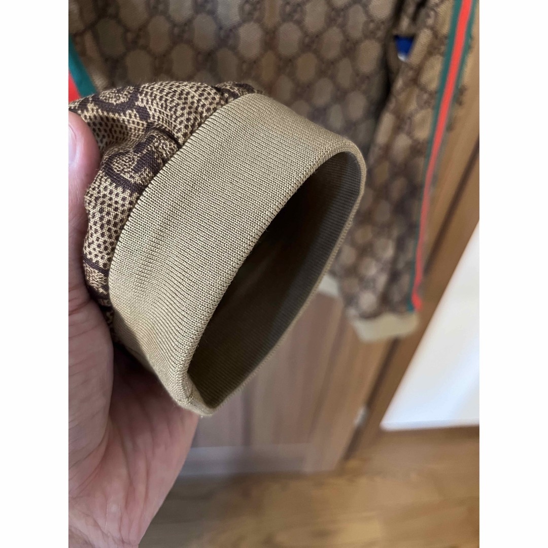 Gucci(グッチ)のグッチ　GUCCI GGトラックジャケット　ジャージ　極美品　XXL メンズのトップス(ジャージ)の商品写真