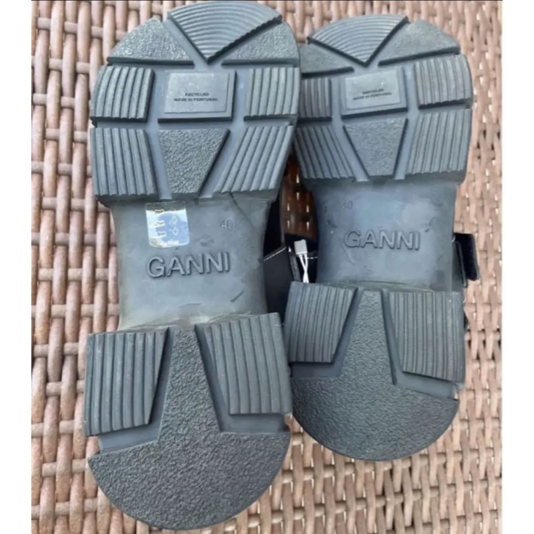 新品未使用✩GANNI ガニー ラバーサンダル サイズ40