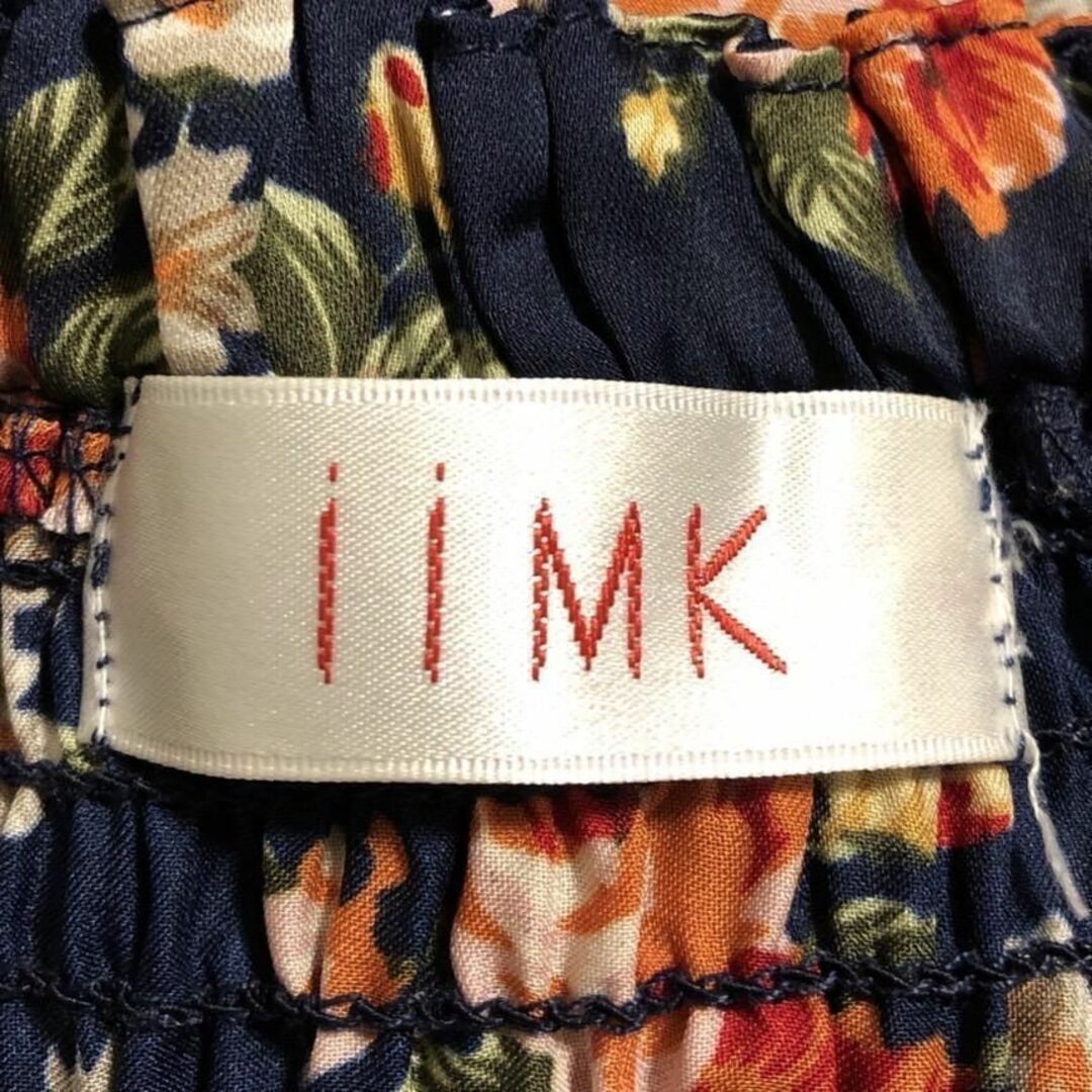 iiMK(アイアイエムケー)のiiMK アイアイエムケー ポリエステル　ワンピース　花柄 可愛い レディースのワンピース(ひざ丈ワンピース)の商品写真