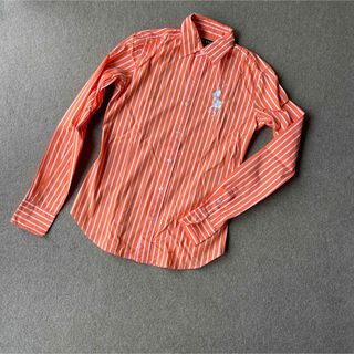 極美品 POLO ラルフローレン シャツ カットワークレース XS 白