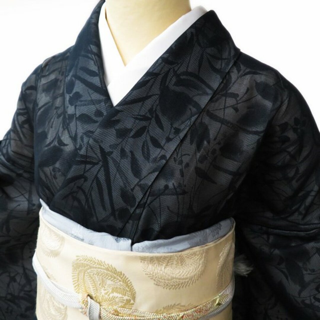 無双 訪問着 着物 正絹 フォーマル ぼかし染め 暈し 植物文様 無双 訪問着 着物 正絹 フォーマル ぼかし染め 暈し 植物文様