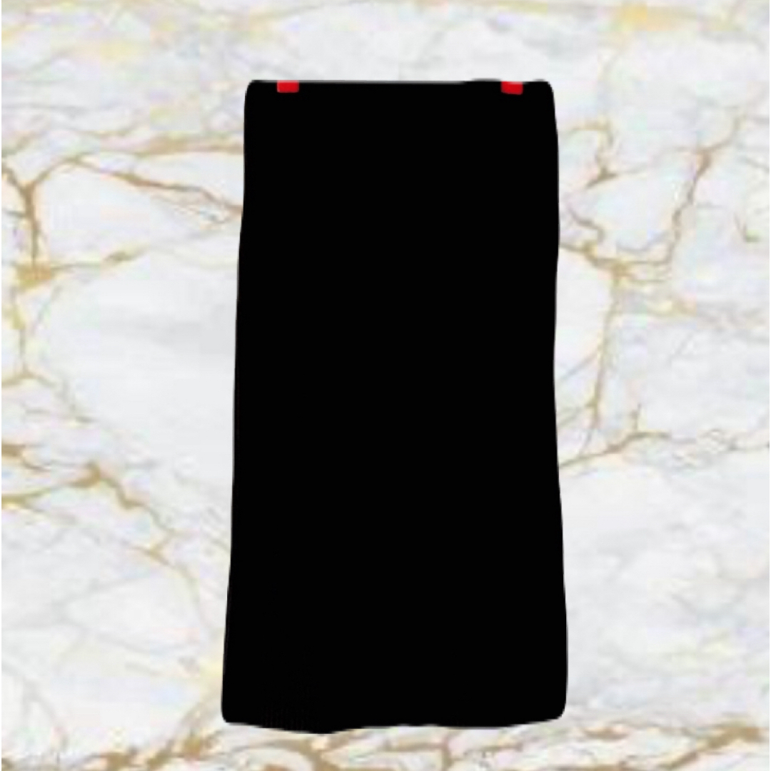 H&M(エイチアンドエム)の新品sale リブスカート　ストレッチ　膝下丈 レディースのスカート(ひざ丈スカート)の商品写真