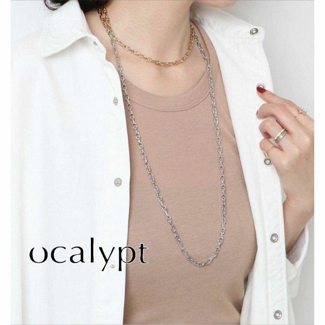 UCALYPT Super long chain necklace ユーカリプトSpickampSpan